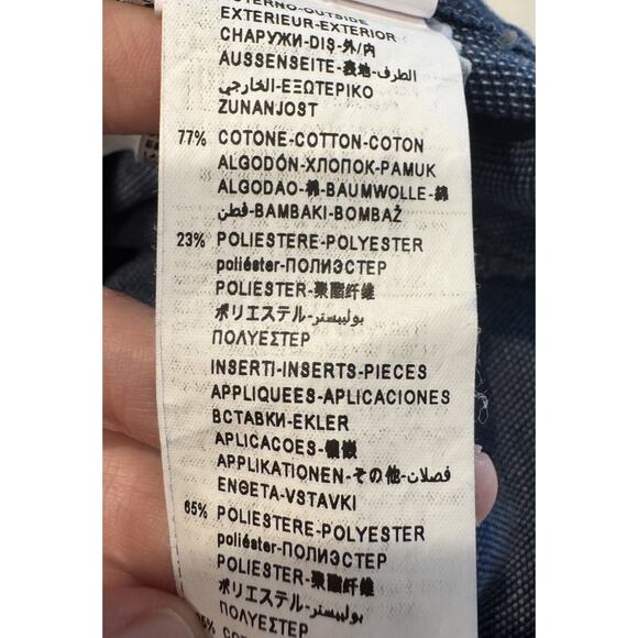 Benetton Jeans Girls Overalls Size XL 10 11 Years Wide Leg Patchwork Party Boho - Picture 8 of 9